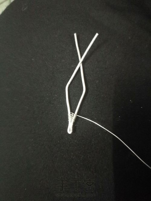 原创 绕线 玉佛 吊坠 第4步