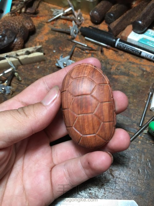 乌龟壳的雕刻方法 第15步