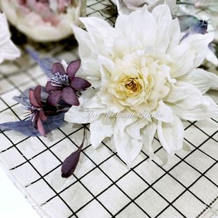 真丝手造花-大丽花