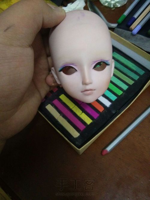 叶萝莉娃娃改妆 第6步
