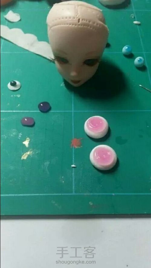 娃用粘土眼睛（转载） 第10步