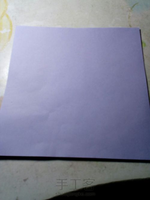 教你怎样折简单蝴蝶(超简单超详细) 第1步