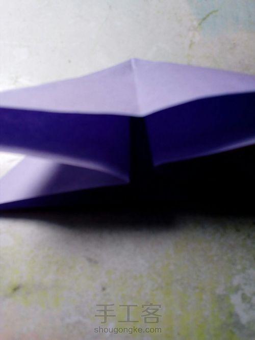 教你怎样折简单蝴蝶(超简单超详细) 第3步