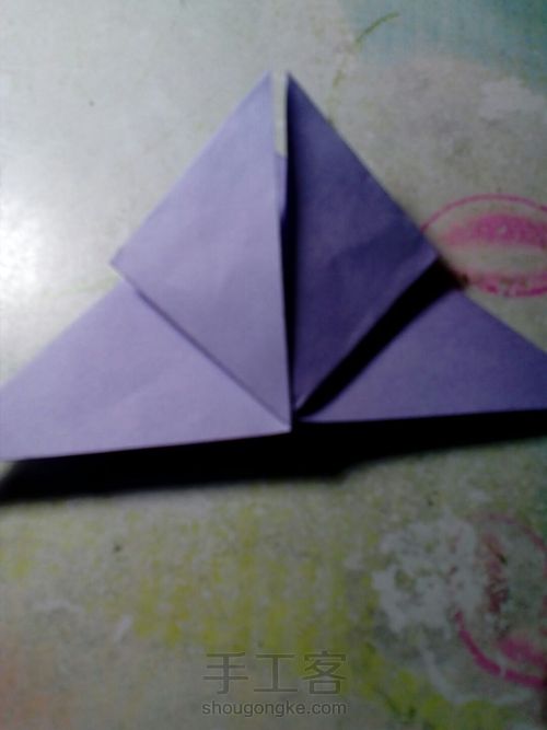 教你怎样折简单蝴蝶(超简单超详细) 第5步