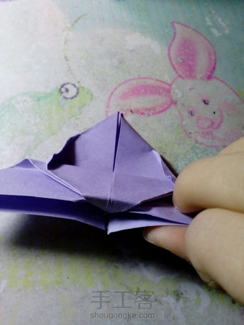 教你怎样折简单蝴蝶（超简单超详细） 第9步