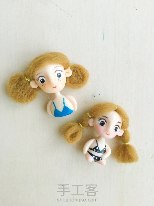 可爱胸针摆件进阶版 第16步