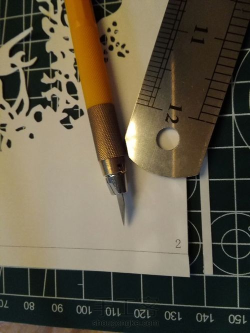 纸雕灯超详尽教程戳进来 第5步