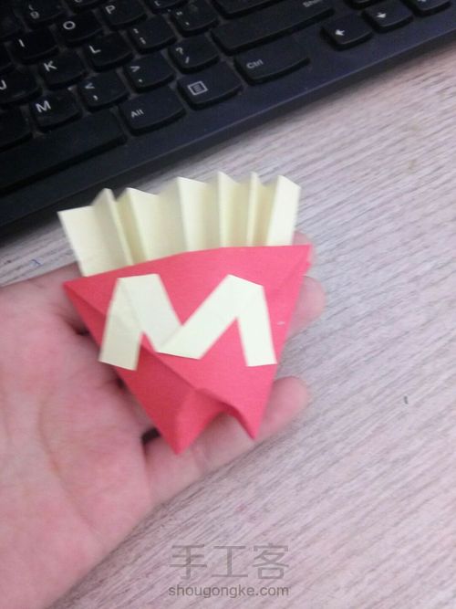 折纸食杂铺之肯德基薯条 第11步