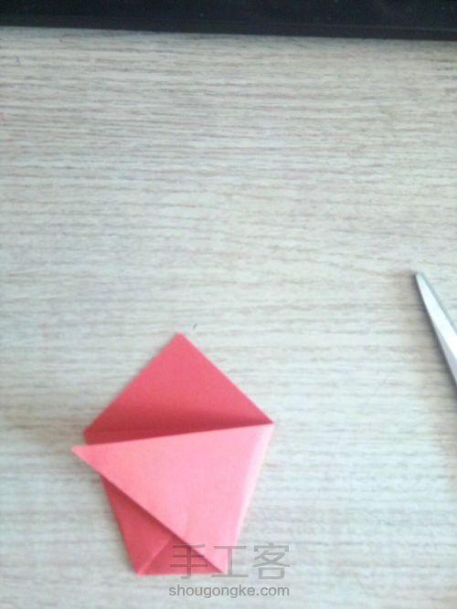 折纸食杂铺之肯德基薯条 第3步