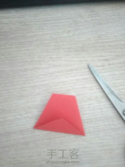 折纸食杂铺之肯德基薯条 第5步