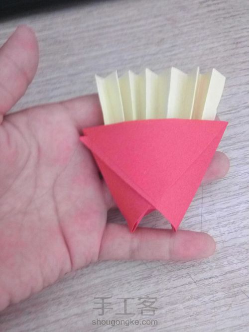 折纸食杂铺之肯德基薯条 第8步