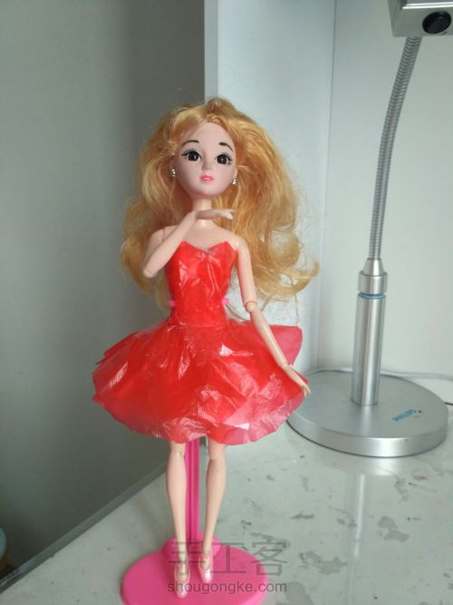 [原创]芭比娃娃塑料芭蕾舞衣 第1步