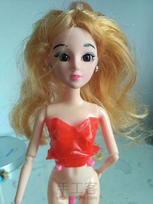 [原创]芭比娃娃塑料芭蕾舞衣 第6步