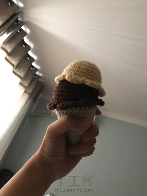 饱满的冰淇淋 第7步