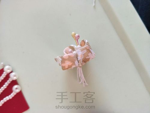 复古流苏小花花 第22步