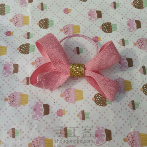 扭出来的扭扭蝴蝶结 第8步