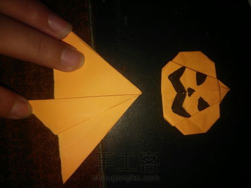 南瓜灯 第3步
