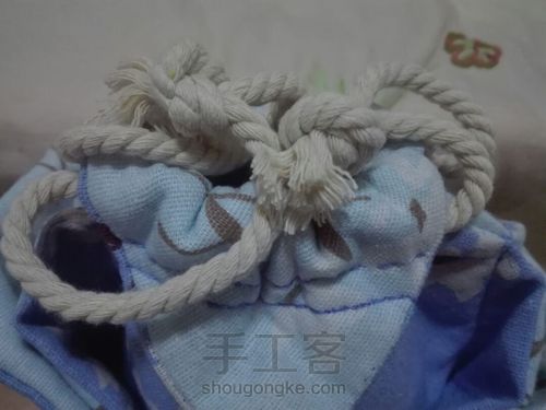 樱花抽绳包（辅棉款） 第13步