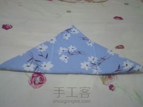 樱花抽绳包（辅棉款） 第3步