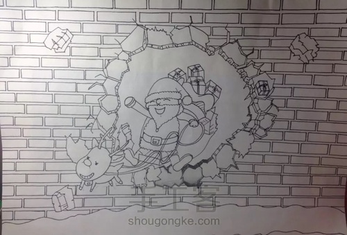 圣诞老人来到了 第4步