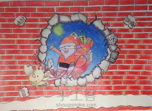 圣诞老人来到了 第8步