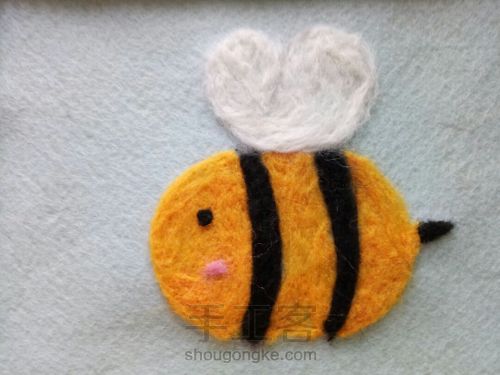 可爱的小蜜蜂 第4步