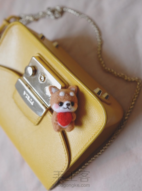 简单的羊毛毡柴犬教程 第1步