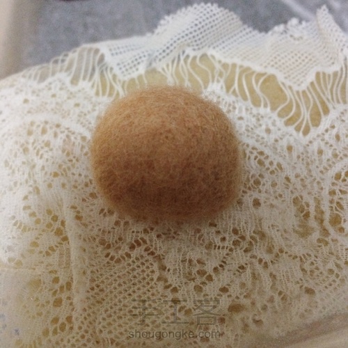 简单的羊毛毡柴犬教程 第3步