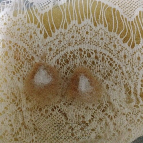 简单的羊毛毡柴犬教程 第5步