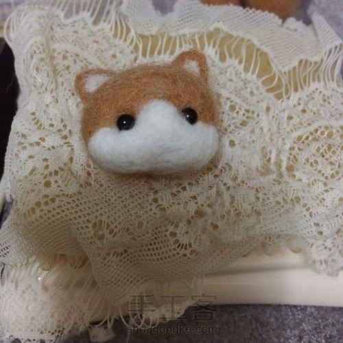 简单的羊毛毡柴犬教程 第9步