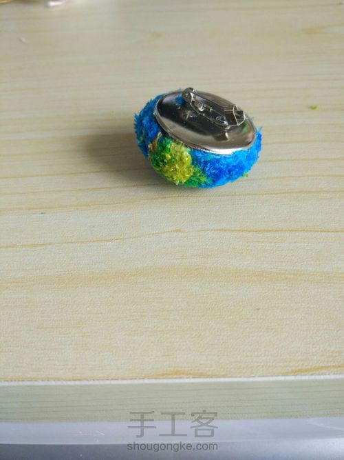 毛茸茸的 地球  徽章 第8步