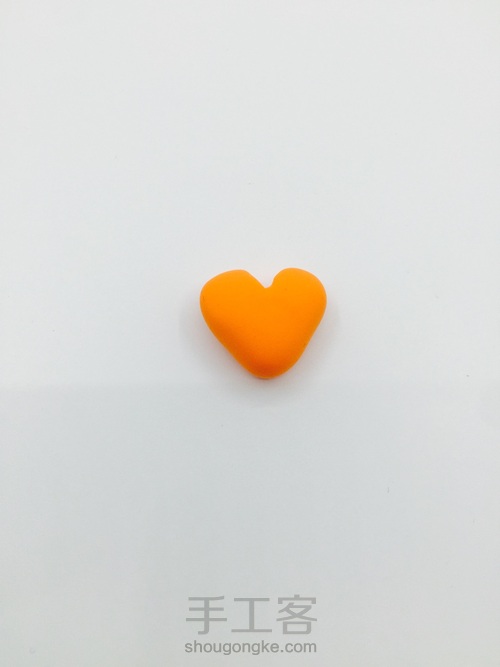 罗弗超轻粘土，小心心蛋糕 第8步