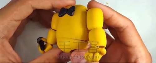 (转)FNAF-玩具熊黄金弗莱迪教程玩具熊的五夜后宫（手办） 第23步