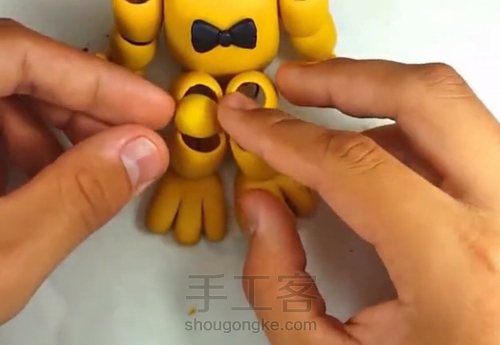 (转)FNAF-玩具熊黄金弗莱迪教程玩具熊的五夜后宫（手办） 第30步