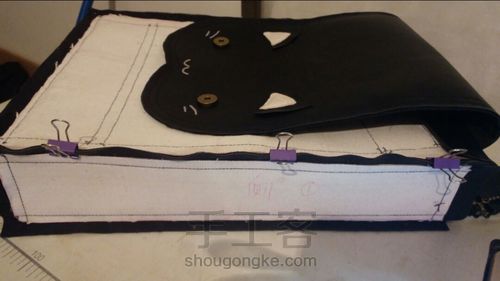 可爱喵喵电脑包 第19步