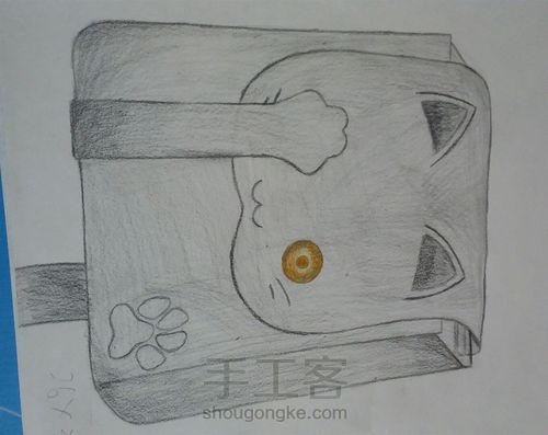 可爱喵喵电脑包 第33步