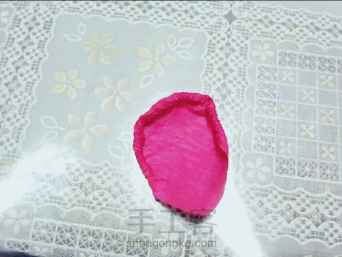 皱纹纸玫瑰（3） 第3步