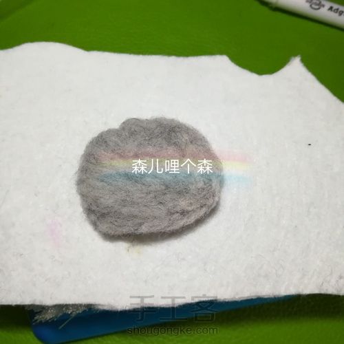 可爱的小企鹅头像胸针 第5步