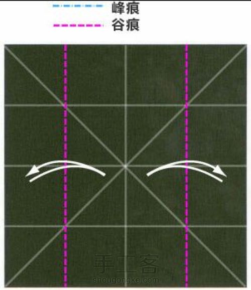 降落的UFO折纸图解    转 第6步