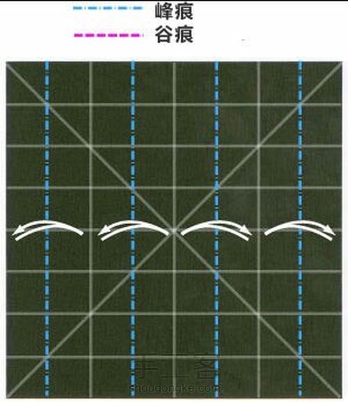 降落的UFO折纸图解    转 第8步