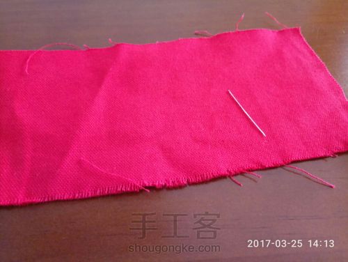 帆布包包 第2步