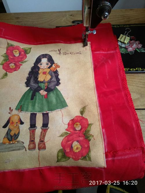 帆布包包 第4步