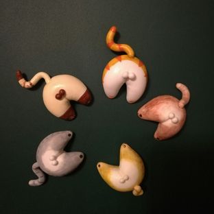 猫pp冰箱贴
