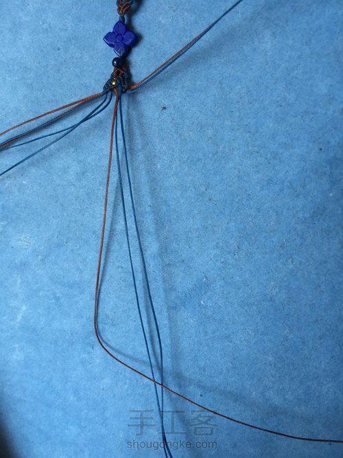 青金石手链 第12步
