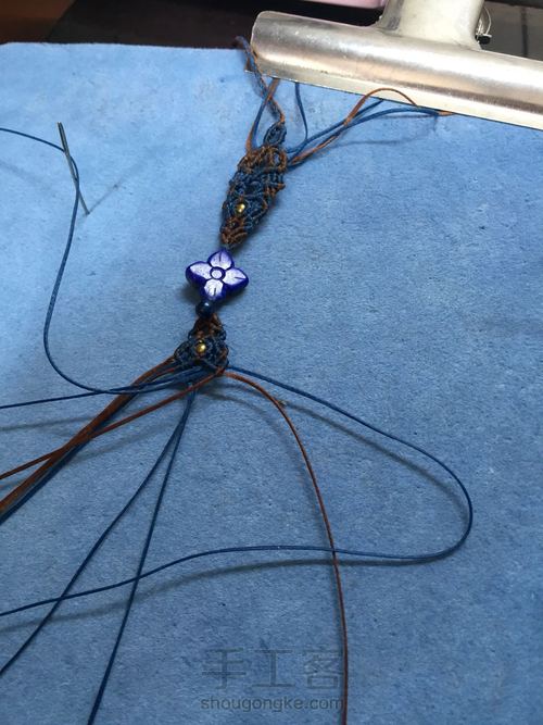 青金石手链 第15步