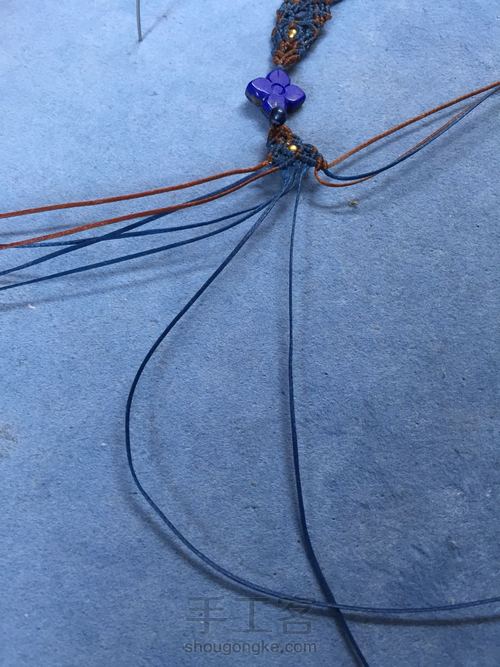 青金石手链 第16步