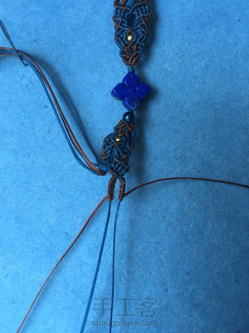 青金石手链 第21步