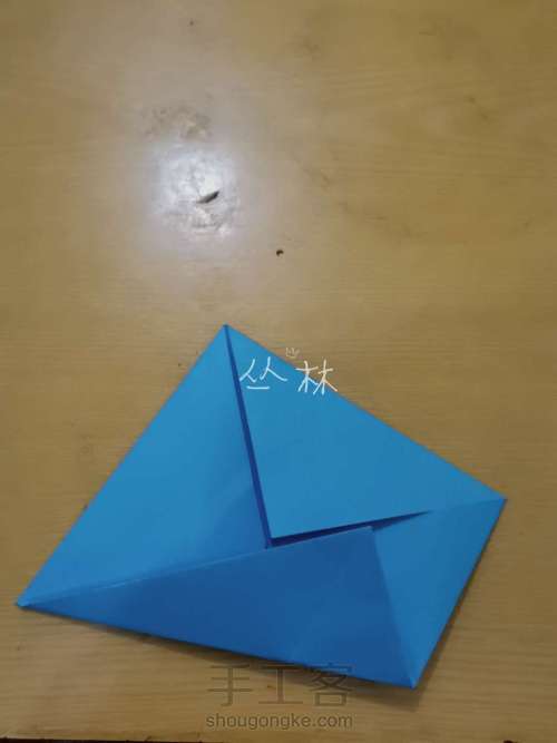飞机折纸 第5步