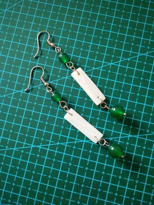 『锁清秋』简易唯美古风耳饰 第10步