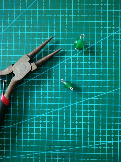 『锁清秋』简易唯美古风耳饰 第4步